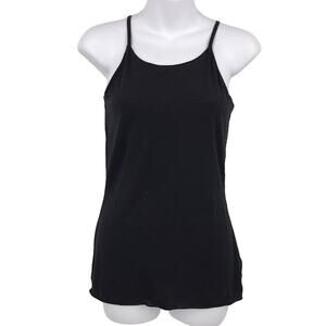 Athleta Cami Tank Top XXS Womens Scoop Neck Sleeveless Relaxed Active Black